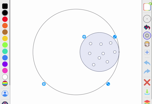 Resizing the Spirograph